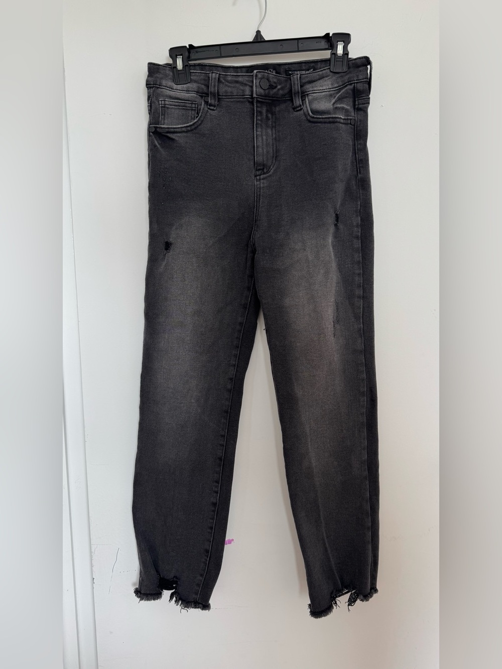 Kendall&Kylie Black Denim High Rise Straight